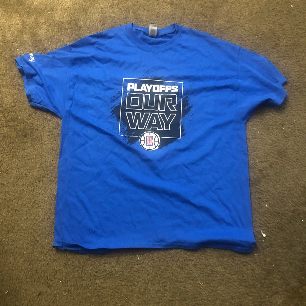Clippers 2021 playoff tee